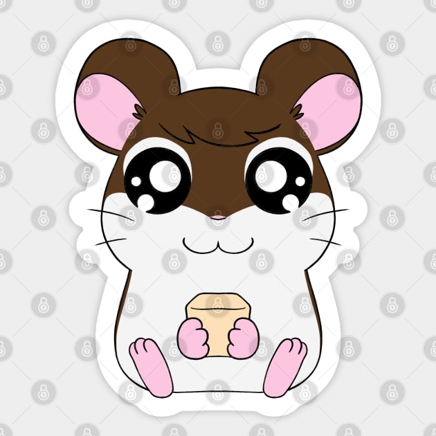 Ham Ham Cinder Sticker by Firestorm Fox